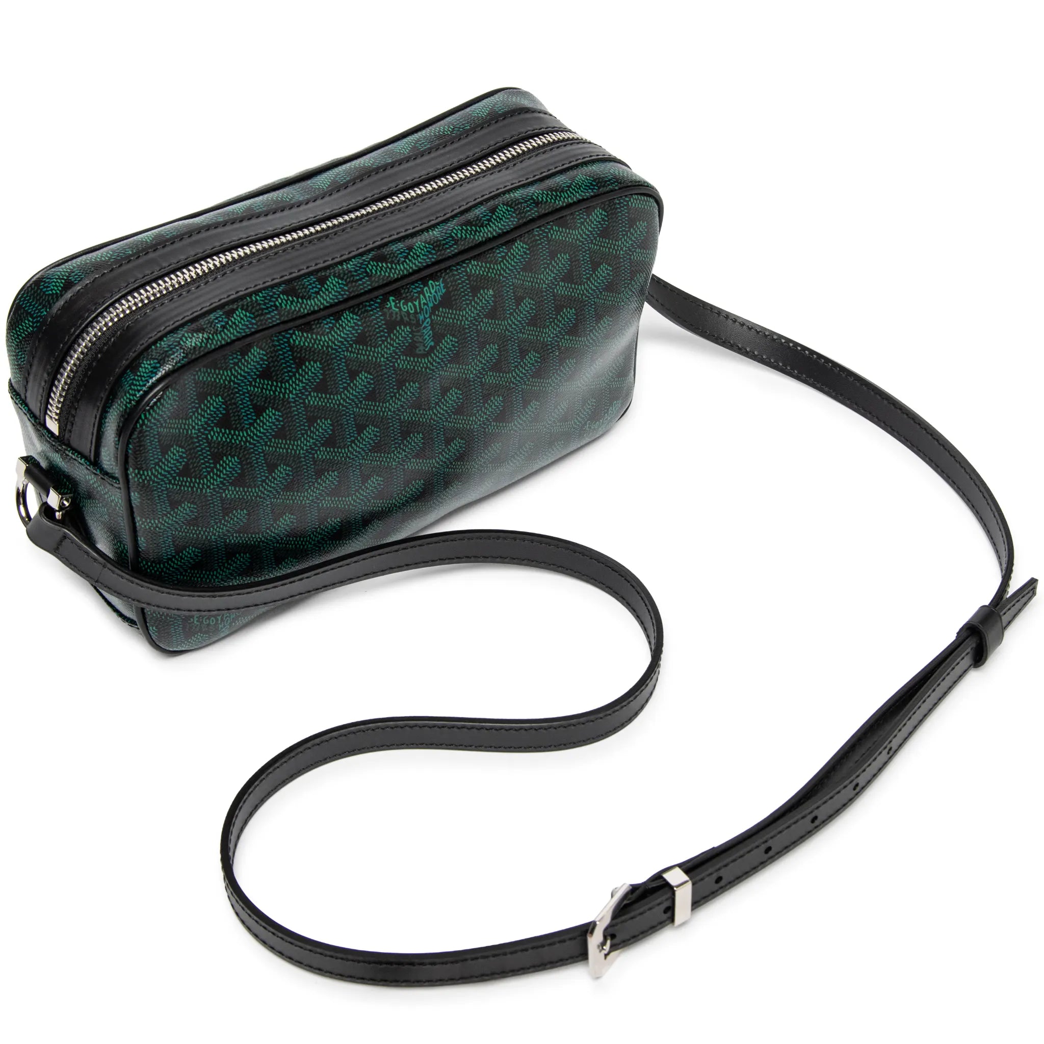 Full View of Goyard Cap-Vert PM Evergreen Bag CAPVE2PMLTY79CL79P